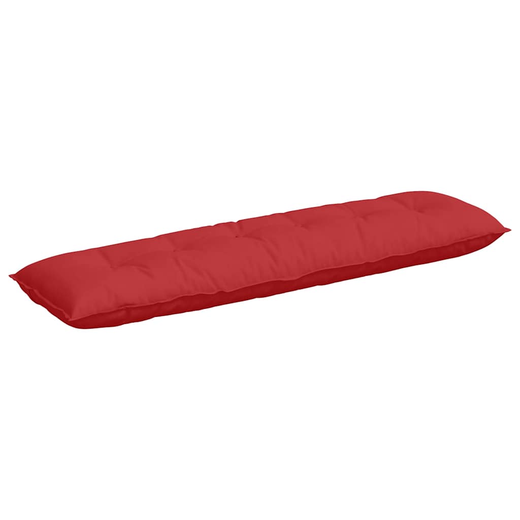Vidaxx Rückenkissen rot 180 x 19 x 50 cm Stoff
