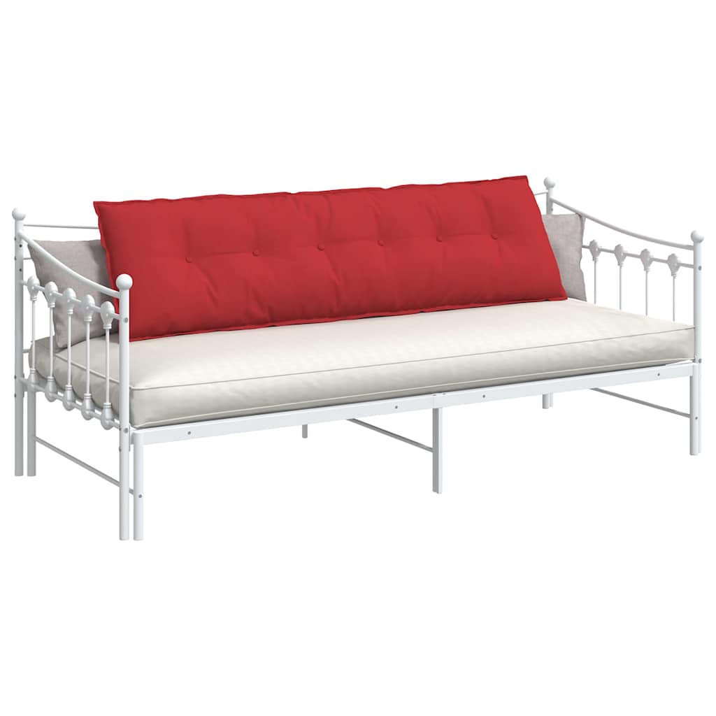 Vidaxx Rückenkissen rot 180 x 19 x 50 cm Stoff