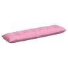 Vidaxx Rückenkissen rosa 180 x 19 x 50 cm Stoff