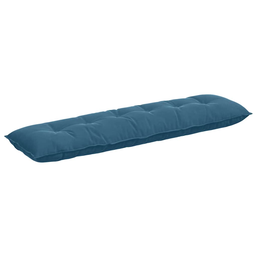 Vidaxx Rückenkissen blau 180 x 50 cm Cordstoff