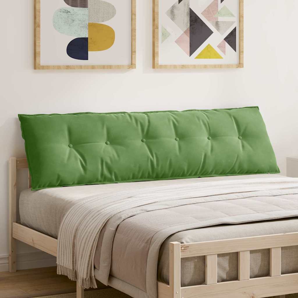 Vidaxx Rückenkissen Hellgrün 180 x 50 cm Cordstoff