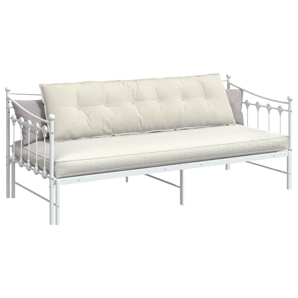 Vidaxx Rückenkissen Creme 180 x 50 cm Cordstoff