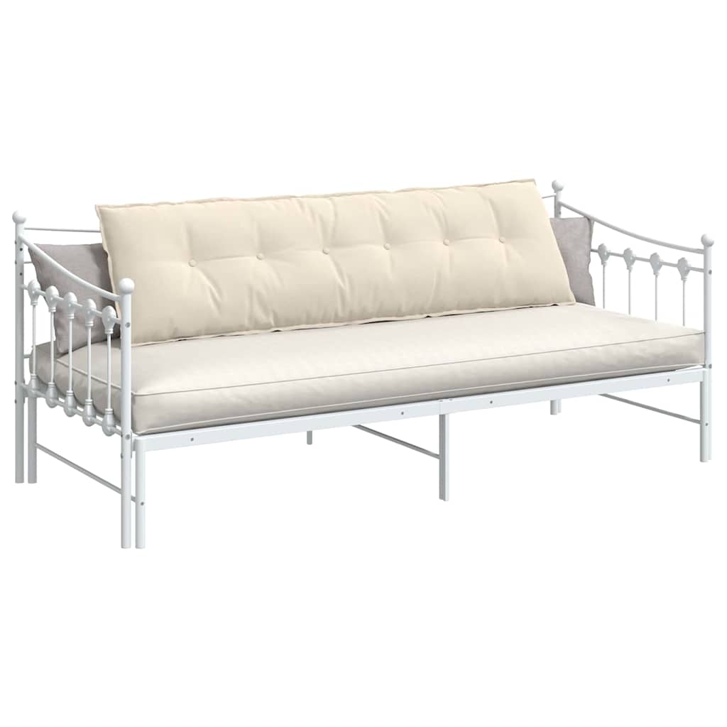 VidaXL Rückenkissen Beige 180 x 50 cm Mikrofaserstoff