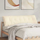 Vidaxx Rückenkissen Creme 180 x 50 cm Cordstoff
