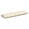 Vidaxx Rückenkissen Creme 180 x 50 cm Cordstoff