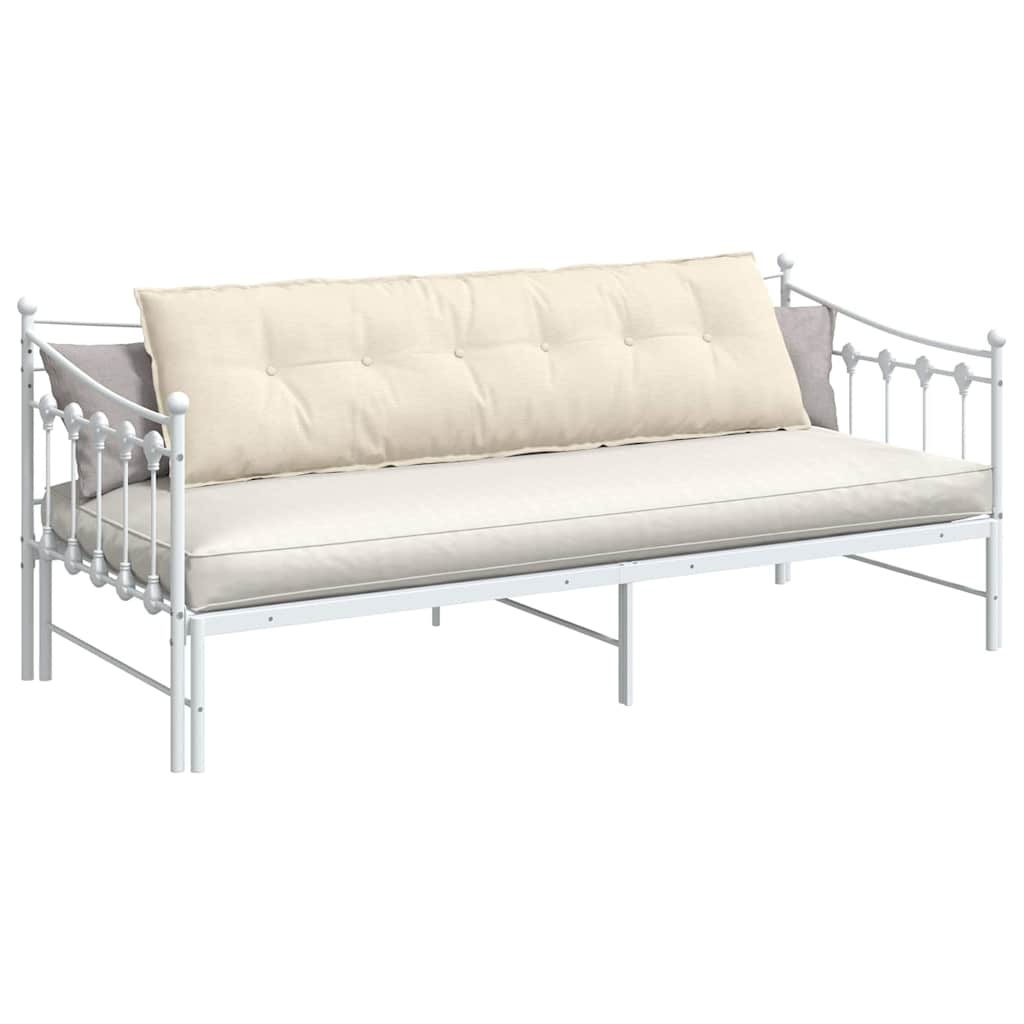 Vidaxx Rückenkissen Creme 180 x 50 cm Cordstoff