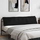 Vidaxx Rückenkissen schwarz 200 x 19 x 50 cm Stoff