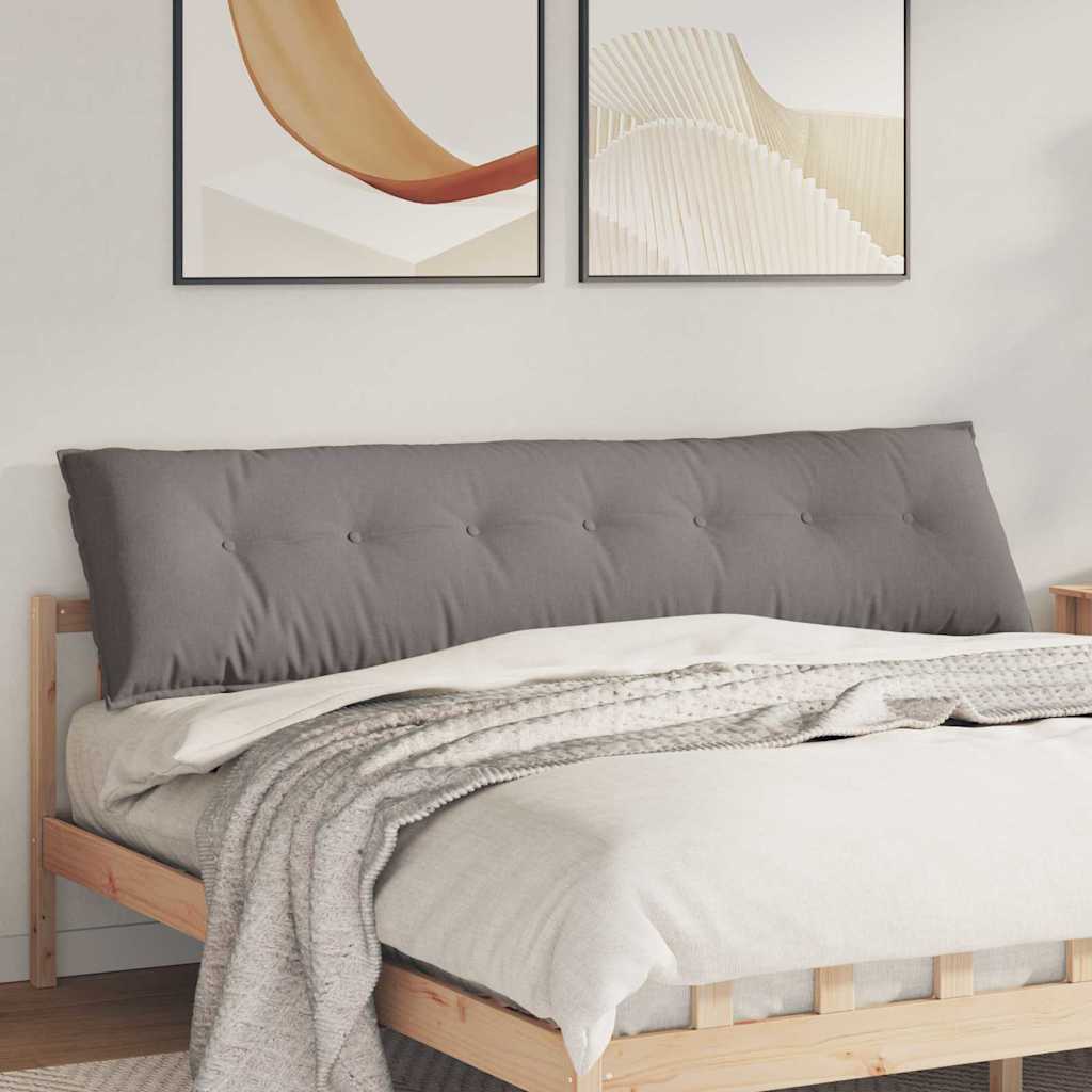 Vidaxx Rückenkissen Taupe 200 x 19 x 50 cm Stoff