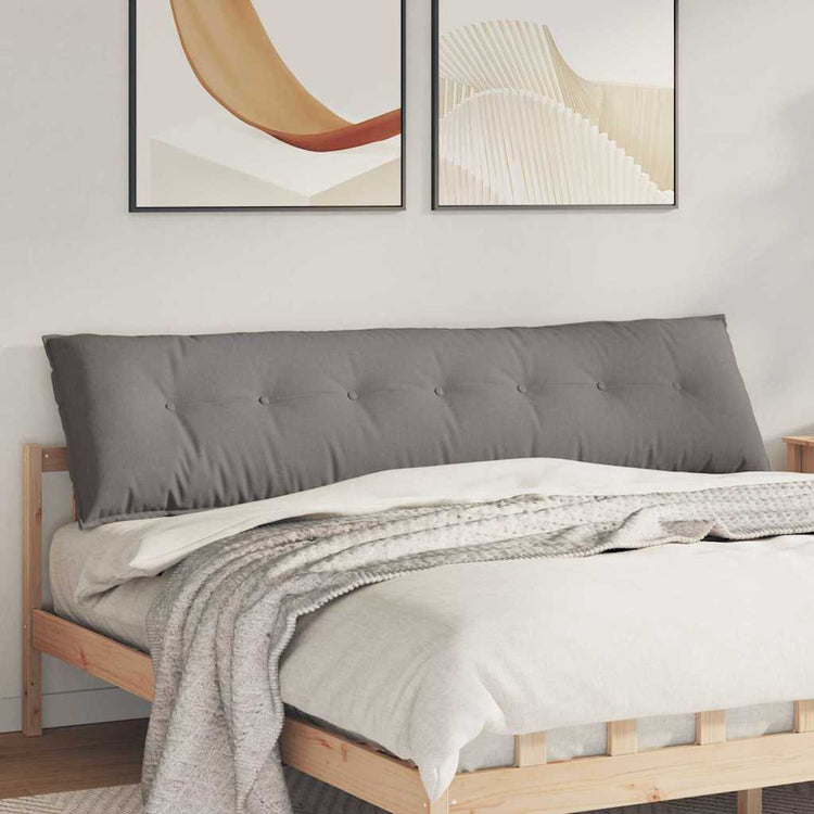 Vidaxx Rückenkissen Taupe 200 x 19 x 50 cm Stoff