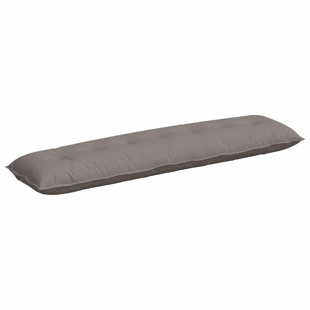Vidaxx Rückenkissen Taupe 200 x 19 x 50 cm Stoff