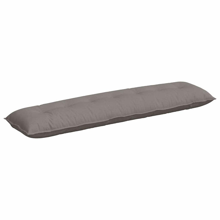 Vidaxx Rückenkissen Taupe 200 x 19 x 50 cm Stoff