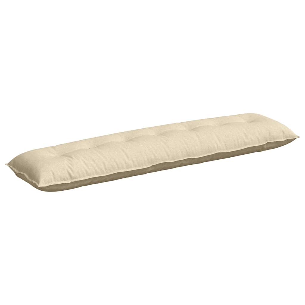Vidaxx Rückenkissen Creme 200 x 19 x 50 cm Stoff