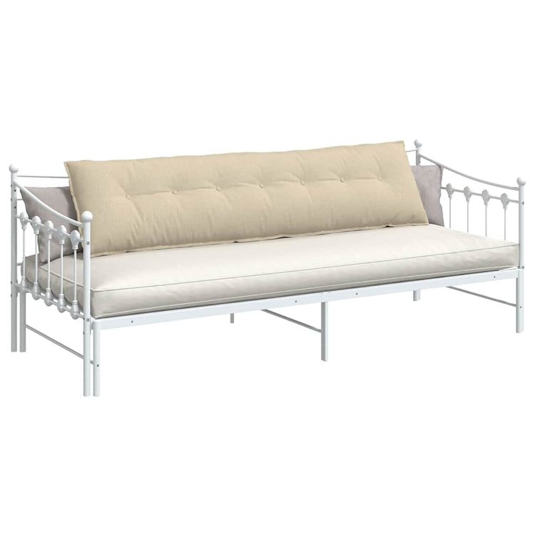 Vidaxx Rückenkissen Creme 200 x 19 x 50 cm Stoff
