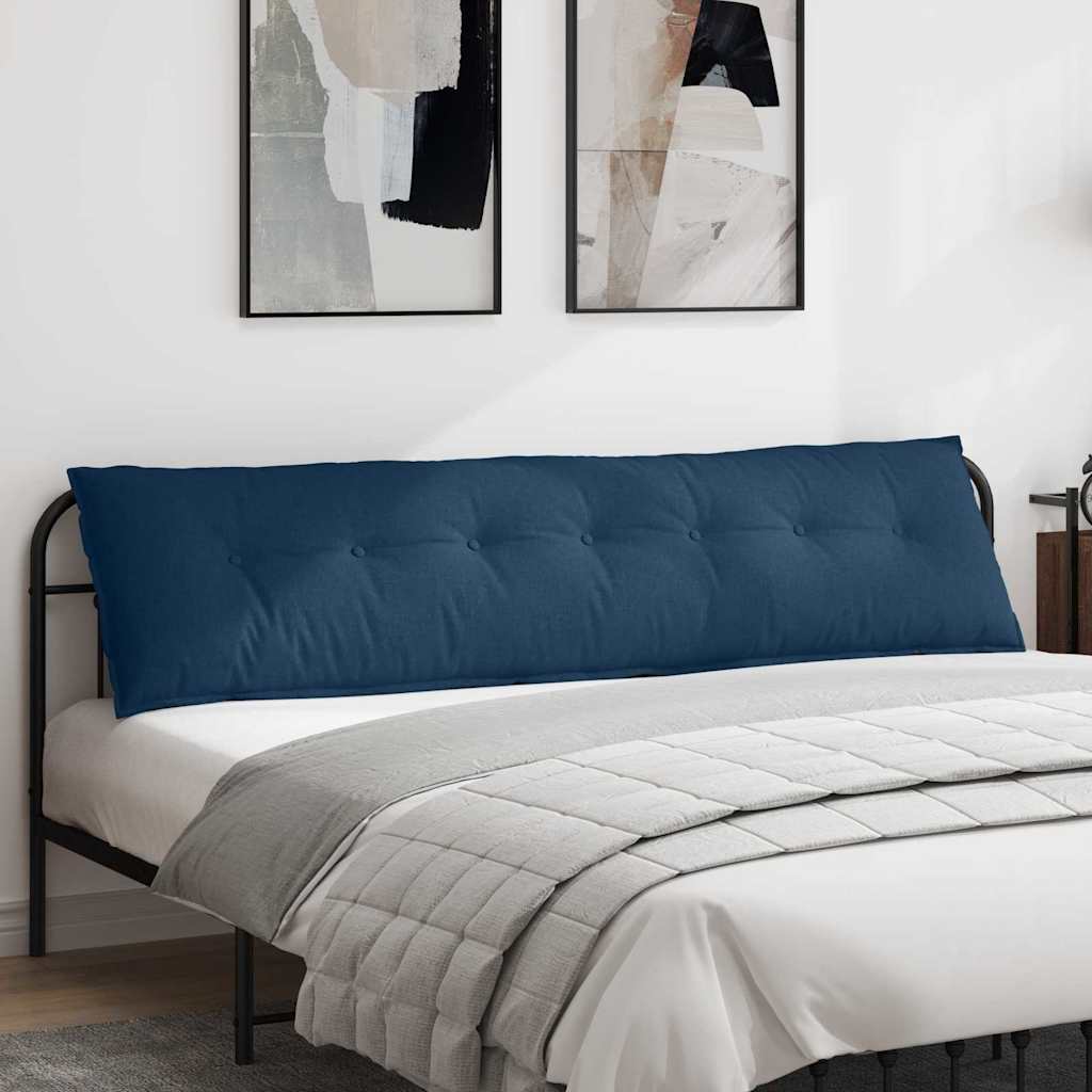 Vidaxx Rückenkissen blau 200 x 19 x 50 cm Stoff