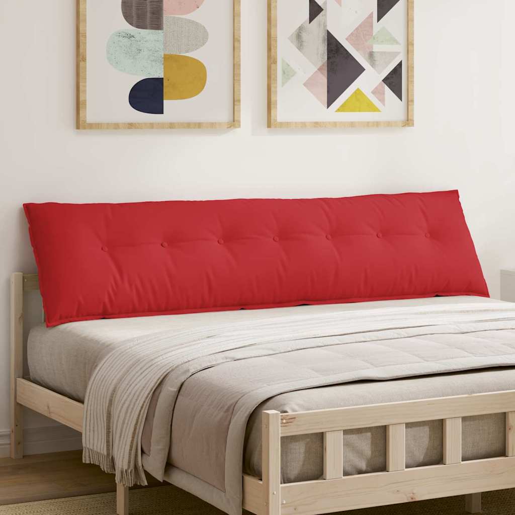 Vidaxx Rückenkissen rot 200 x 19 x 50 cm Stoff