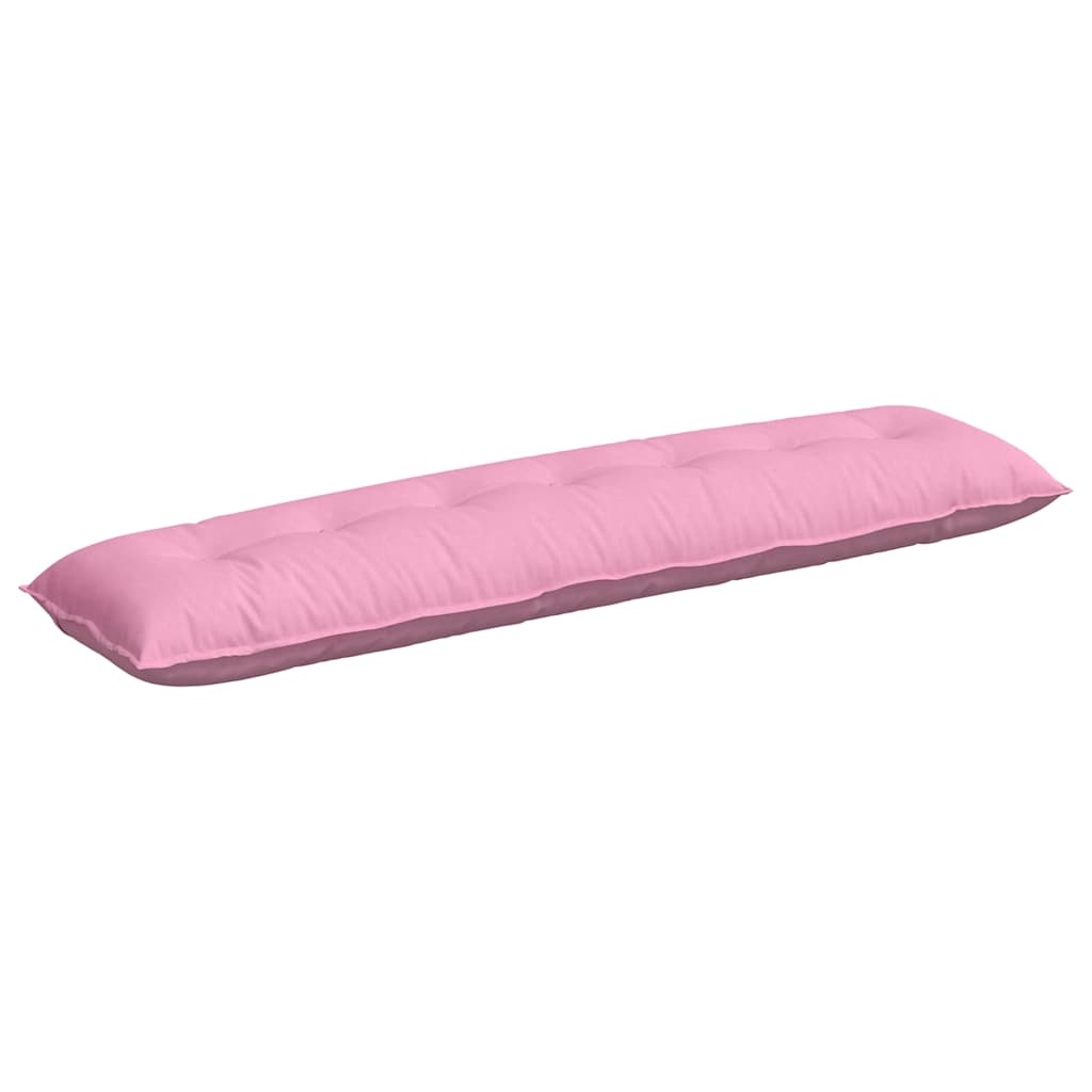 Vidaxx Rückenkissen rosa 200 x 19 x 50 cm Stoff