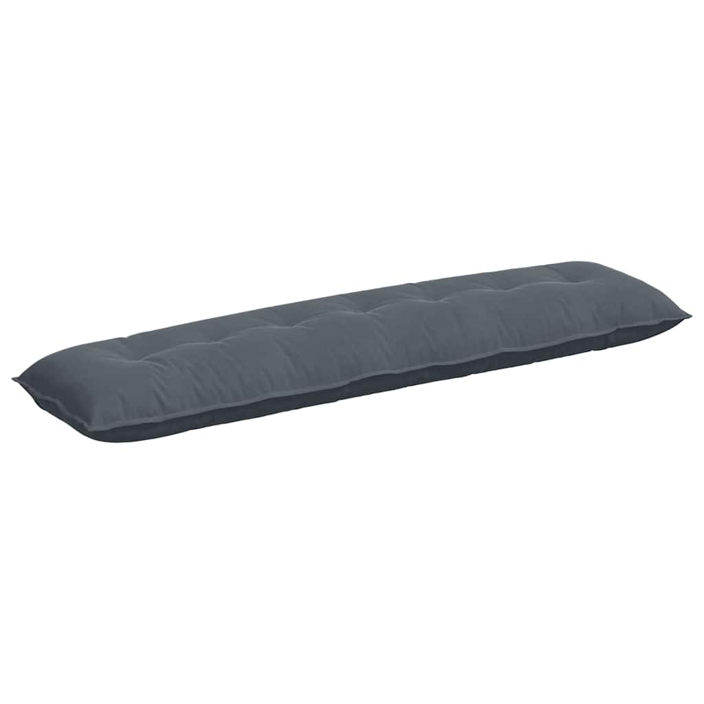 Vidaxx Rückenkissen dunkelgrau 200 x 50 cm Cordstoff