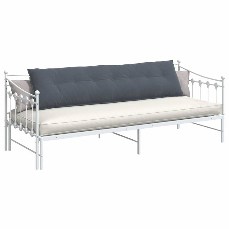 Vidaxx Rückenkissen dunkelgrau 200 x 50 cm Cordstoff