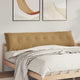 Vidaxx Rückenkissen braun 200 x 50 cm Cordstoff