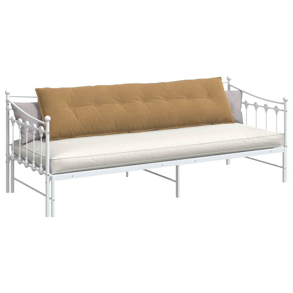 Vidaxx Rückenkissen braun 200 x 50 cm Cordstoff