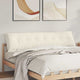 Vidaxx Rückenkissen Creme 200 x 50 cm Cordstoff