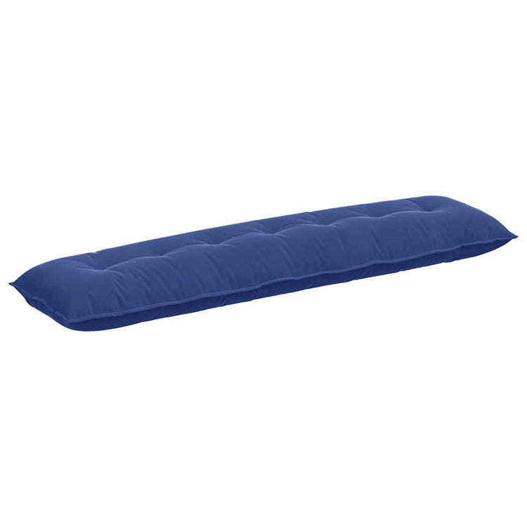 Vidaxx Rückenkissen Polizeiblau 200 x 50 cm Cordstoff