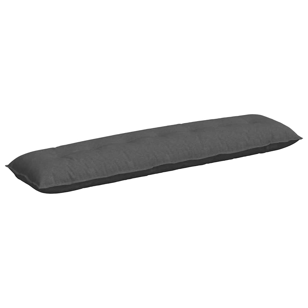 Vidaxx Rückenkissen dunkelgrau 200 x 50 cm Cordstoff
