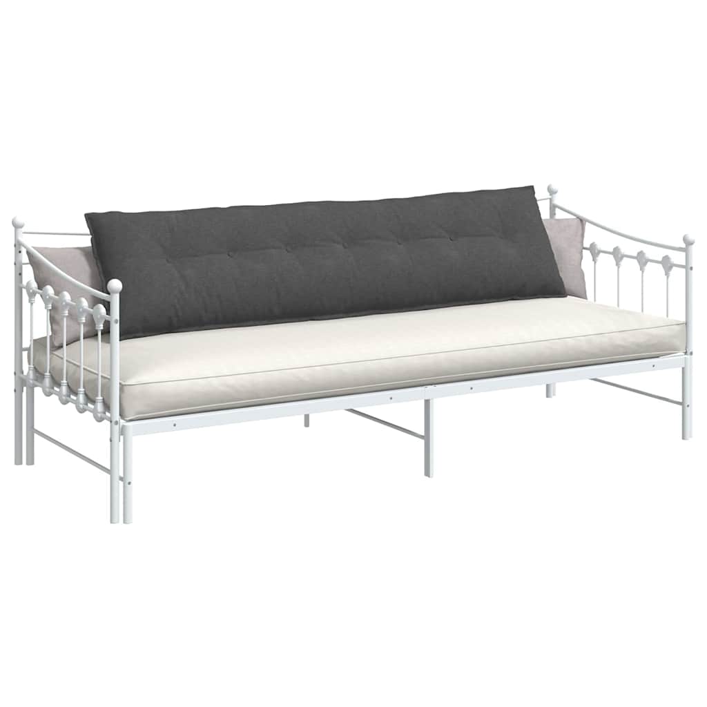 Vidaxx Rückenkissen dunkelgrau 200 x 50 cm Cordstoff
