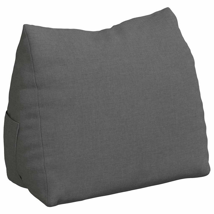 Vidaxx Rückenkissen dunkelgrau 45 x 20 x 35 cm Stoff
