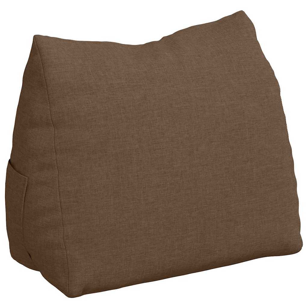 Vidaxx Rückenkissen braun 45 x 20 x 35 cm Stoff