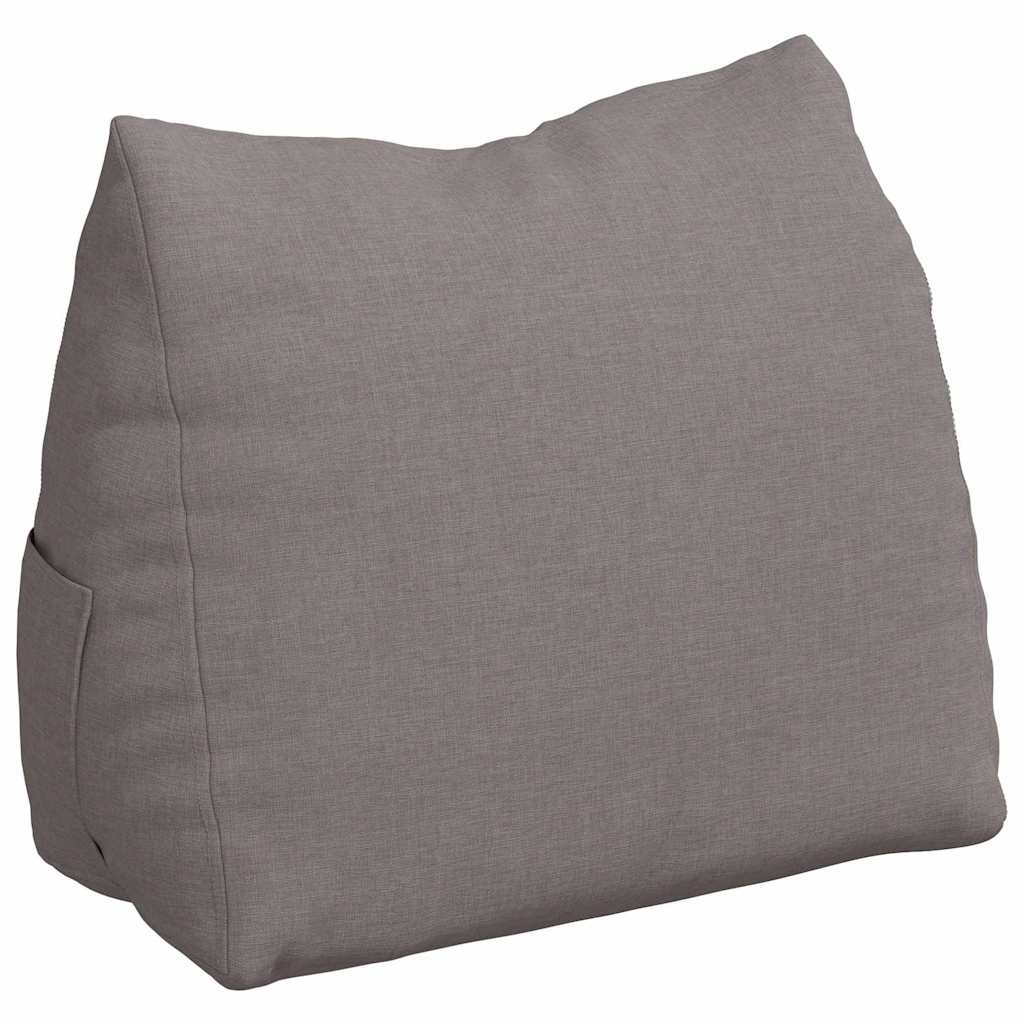 Vidaxx Rückenkissen Taupe 45 x 20 x 35 cm Stoff