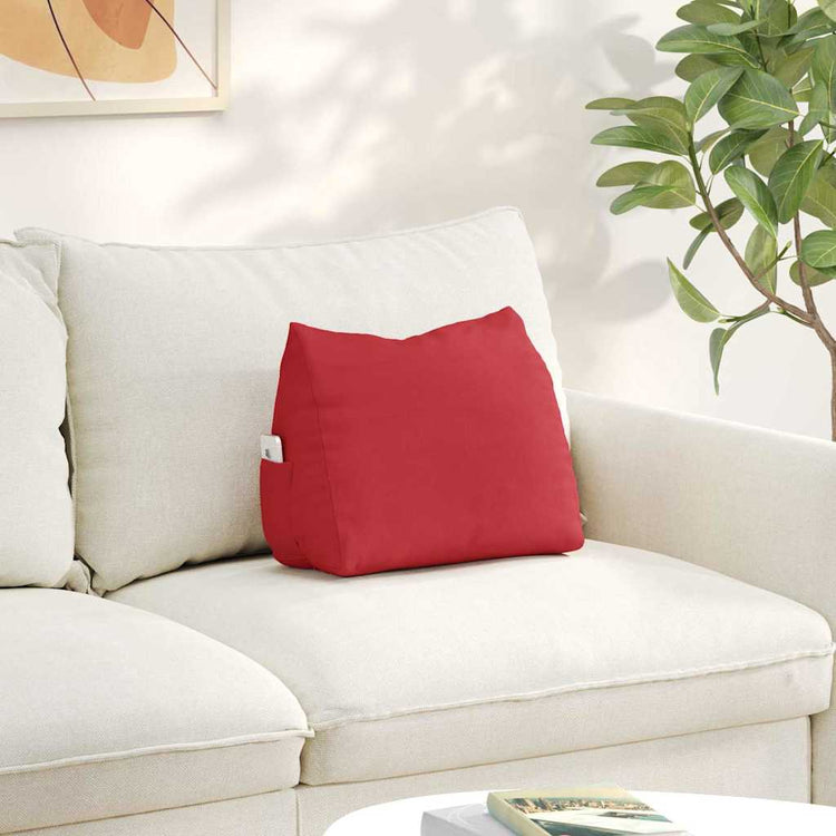 Vidaxx Rückenkissen rot 45 x 20 x 35 cm Stoff