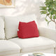 Vidaxx Rückenkissen rot 45 x 20 x 35 cm Stoff