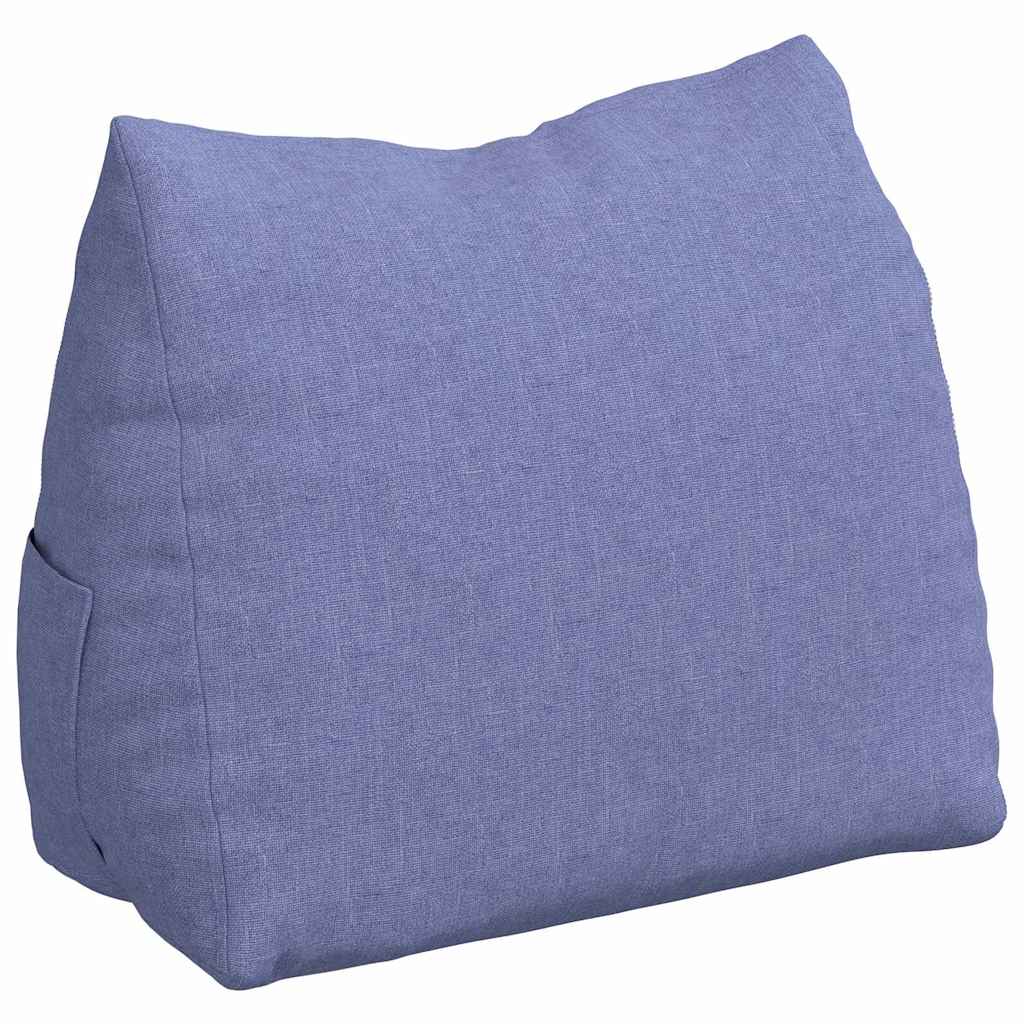 Vidaxx Rückenkissen Jeansblau 45 x 20 x 35 cm Stoff