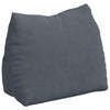 Vidaxx Rückenkissen dunkelgrau 45 x 20 x 35 cm Cordstoff