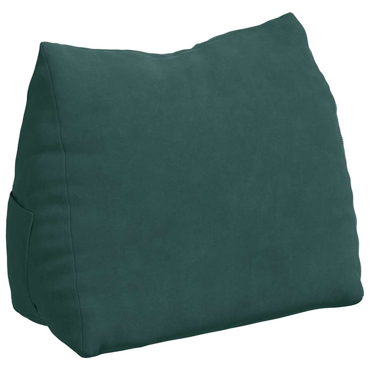 Vidaxx Rückenkissen dunkelgrün 45 x 20 x 35 cm Cordstoff