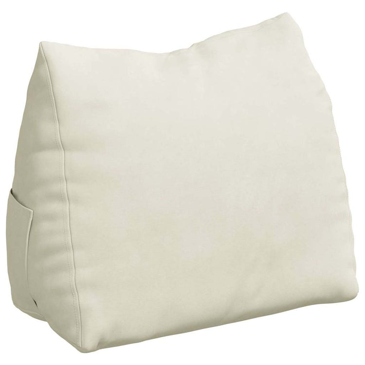 Vidaxx Rückenkissen Creme 45 x 20 x 35 cm Cordstoff