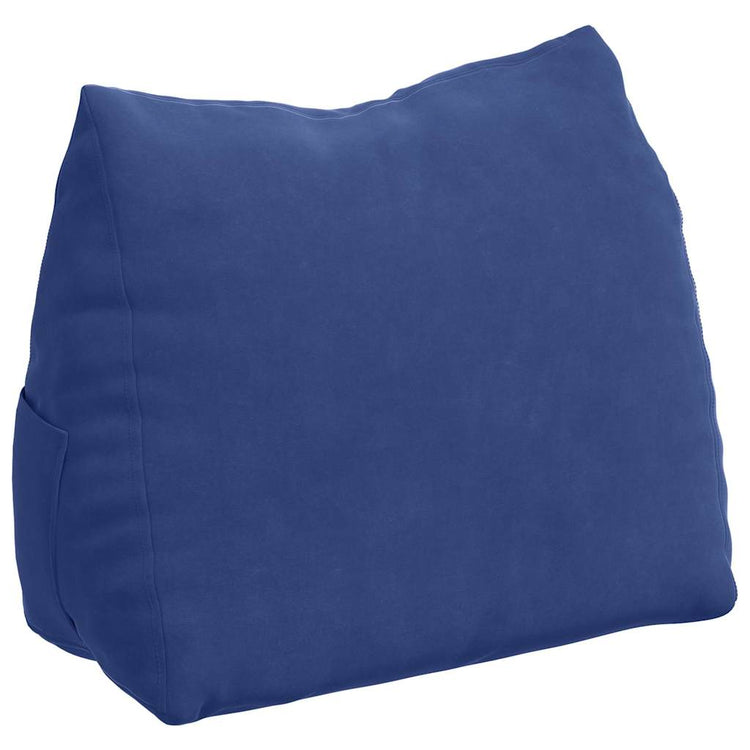 Vidaxx Rückenkissen Polizeiblau 45 x 20 x 35 cm Cordstoff