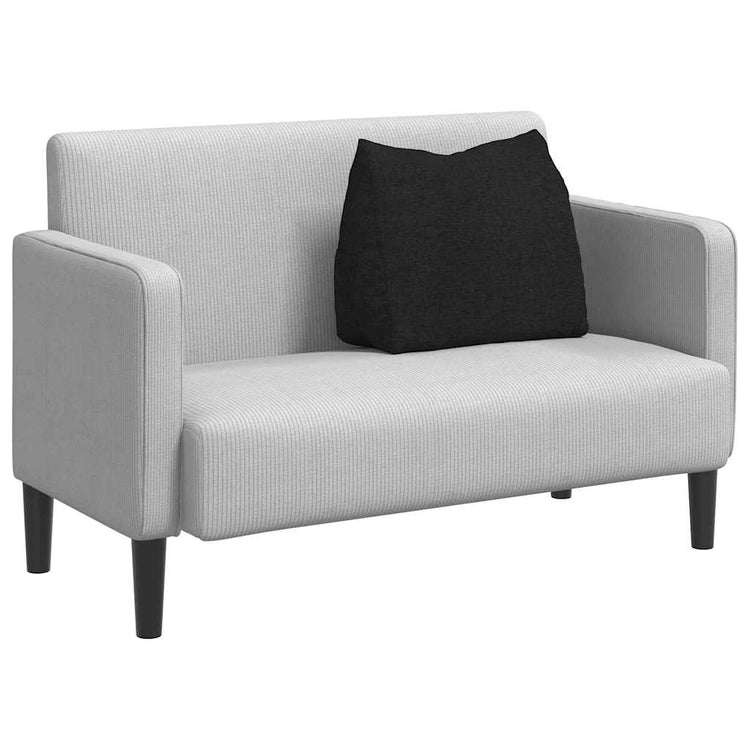 Vidaxx Rückenkissen schwarz 60 x 20 x 50 cm Stoff