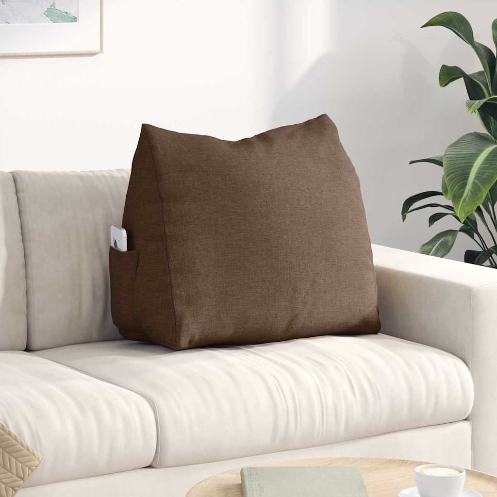 Vidaxx Rückenkissen braun 60 x 20 x 50 cm Stoff