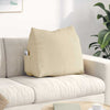 Vidaxx Rückenkissen Creme 60 x 20 x 50 cm Stoff