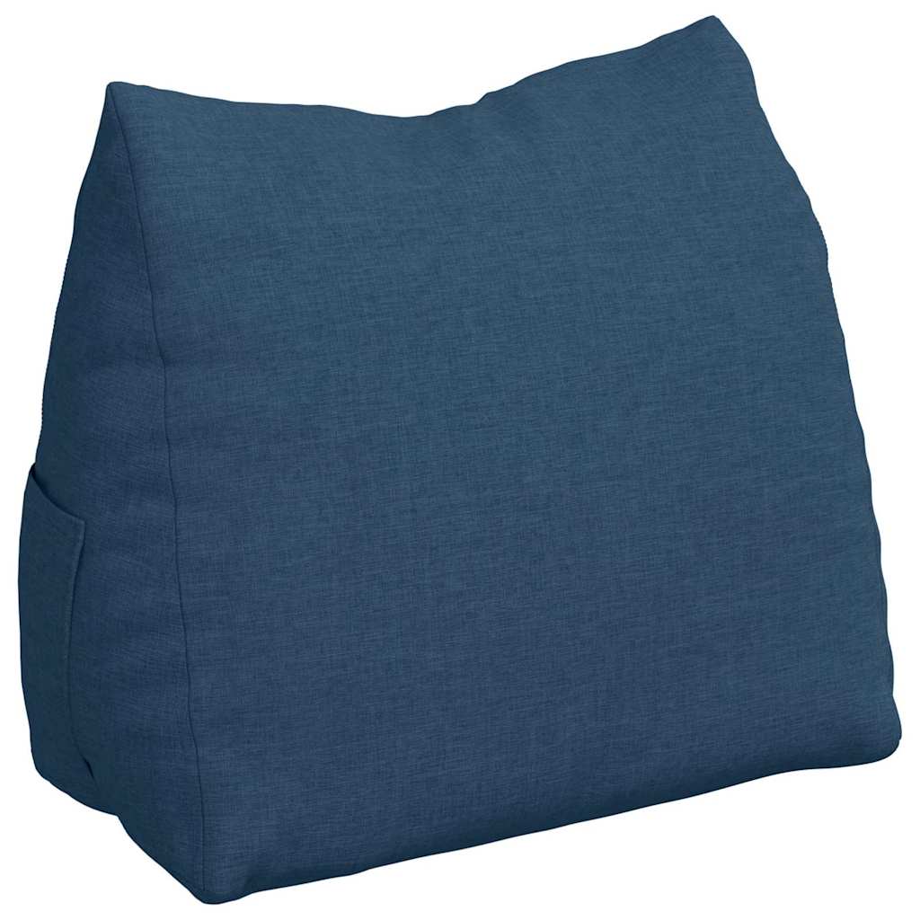 Vidaxx Rückenkissen blau 60 x 20 x 50 cm Stoff