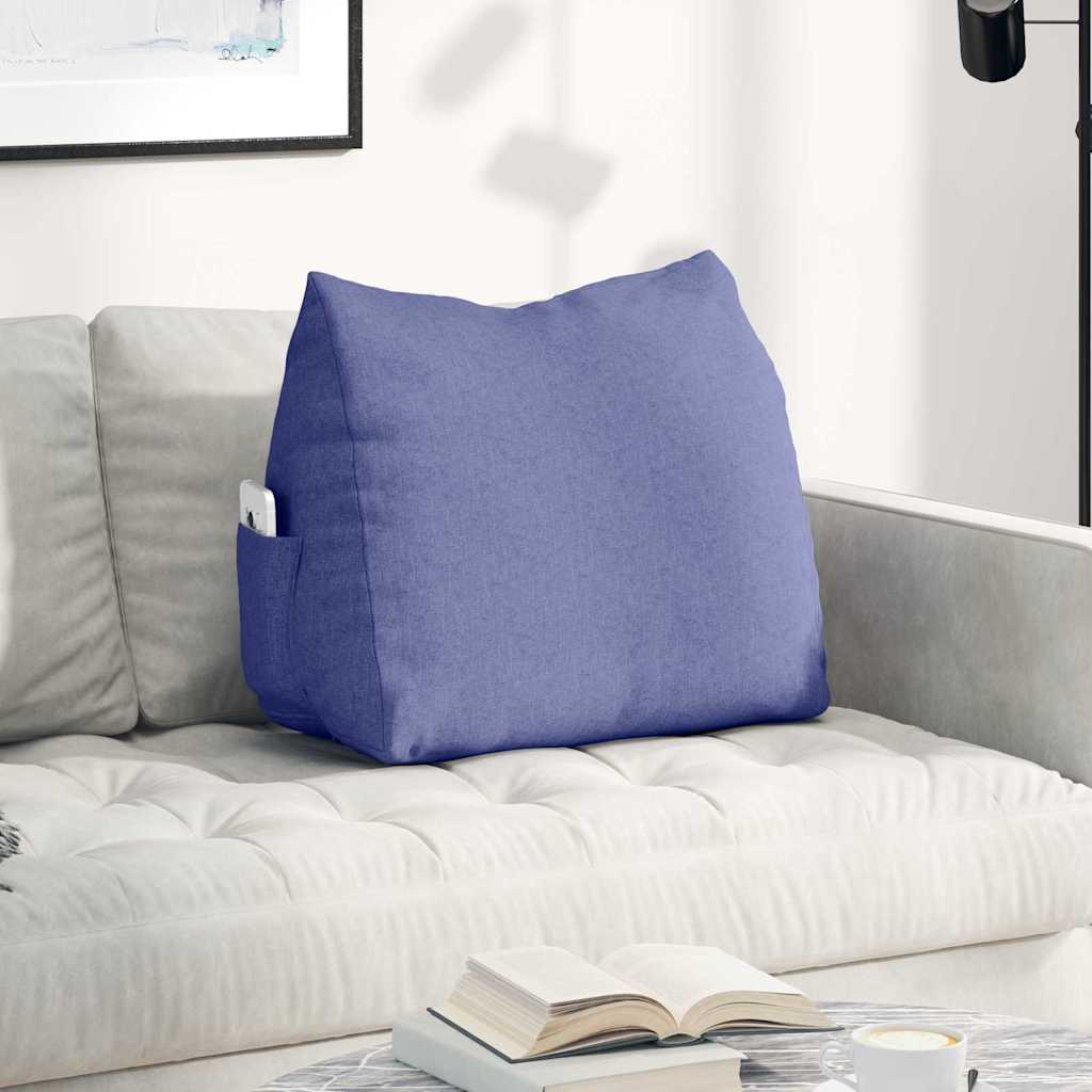 Vidaxx Rückenkissen Jeansblau 60 x 20 x 50 cm Stoff