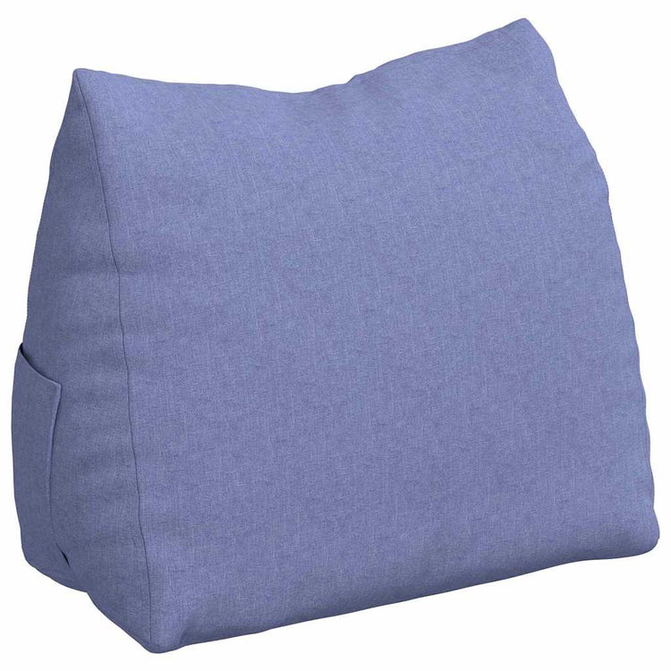 Vidaxx Rückenkissen Jeansblau 60 x 20 x 50 cm Stoff