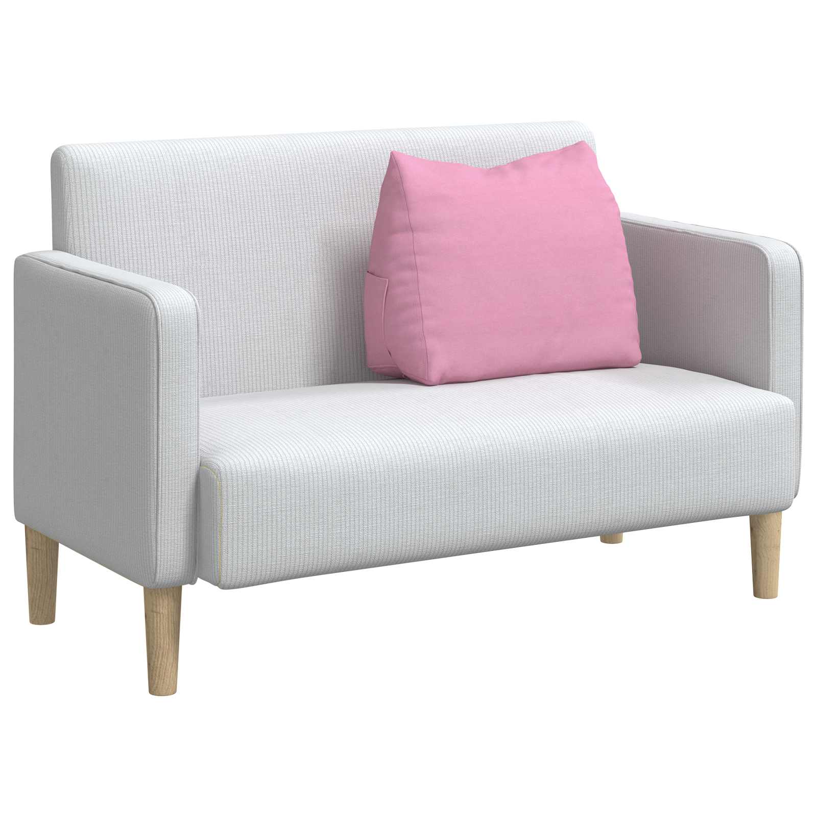 Vidaxx Rückenkissen rosa 60 x 20 x 50 cm Stoff