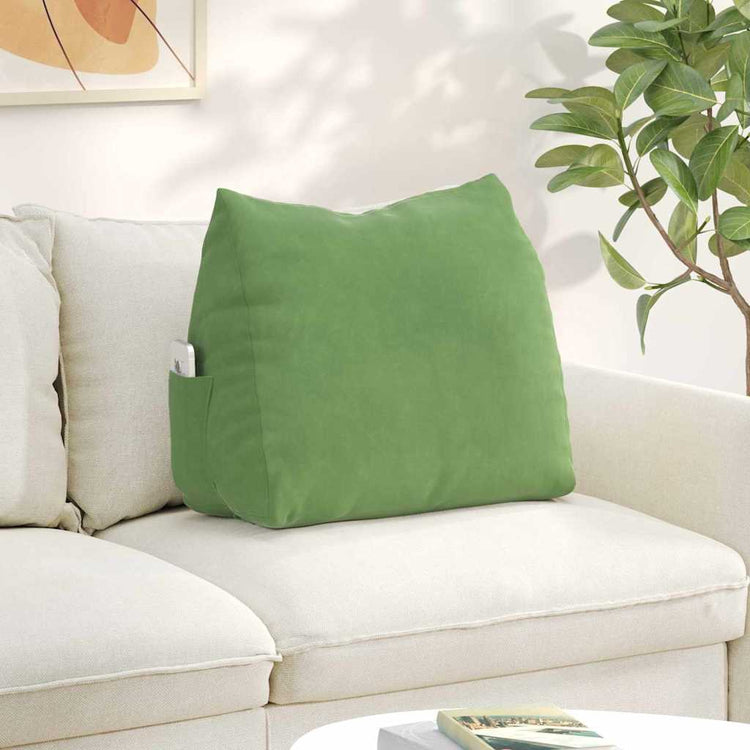 Vidaxx Rückenkissen Hellgrün 60 x 20 x 50 cm Cordstoff