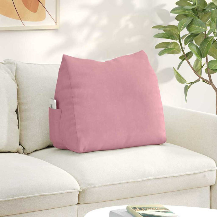 Vidaxx Rückenkissen rosa 60 x 20 x 50 cm Cordstoff