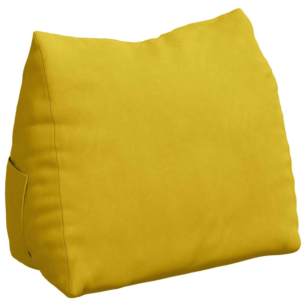 Vidaxx Rückenkissen Gelb 60 x 20 x 50 cm Cordstoff