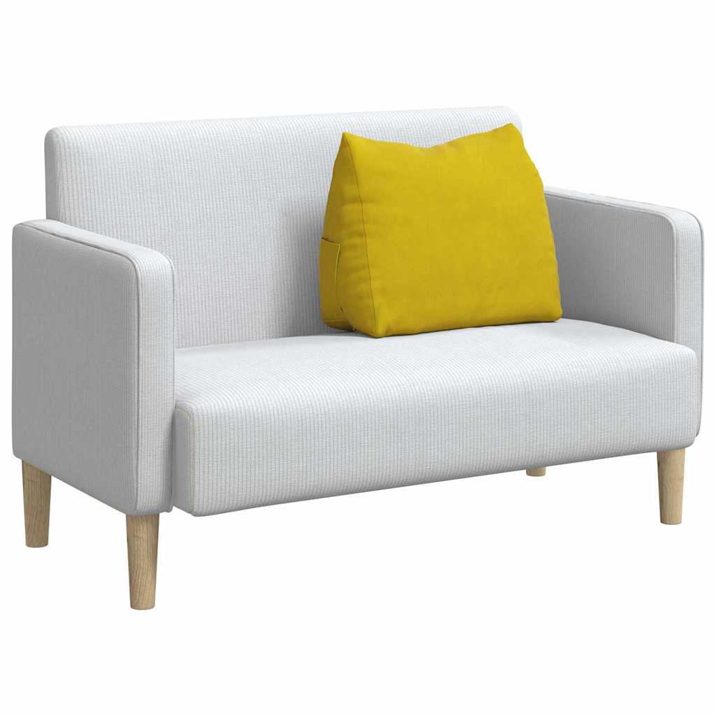 Vidaxx Rückenkissen Gelb 60 x 20 x 50 cm Cordstoff