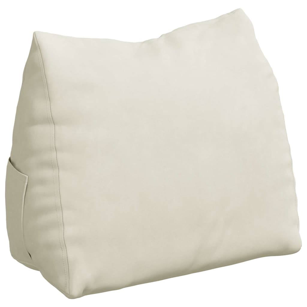 Vidaxx Rückenkissen Creme 60 x 20 x 50 cm Cordstoff